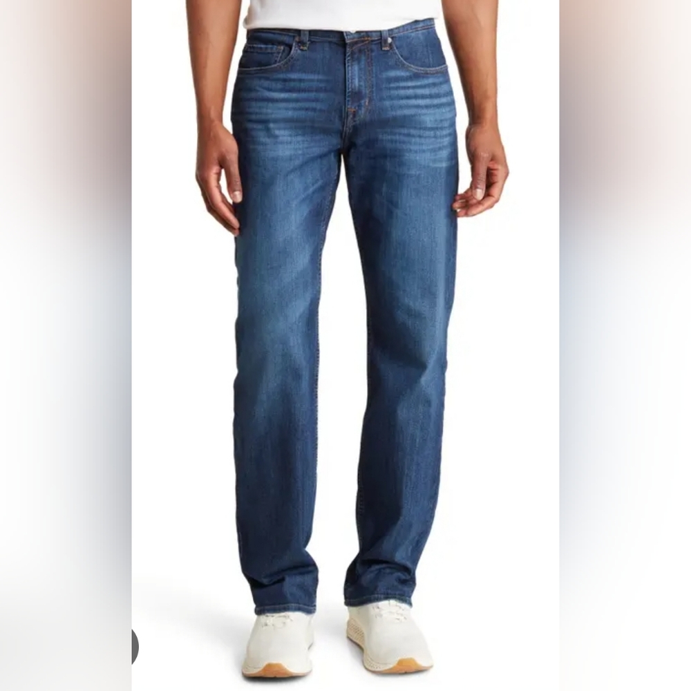 7 for all Mankind Standard Straight Leg Jeans.